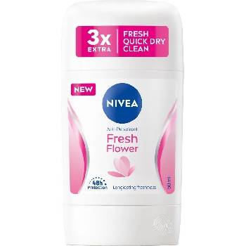 Image 1 of Nivea Fresh Flower 48h deo stick 50 ml