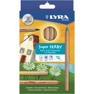 LYRA Super Ferby Nature Комплект цветни моливи Смес 12 бр (L3711120)