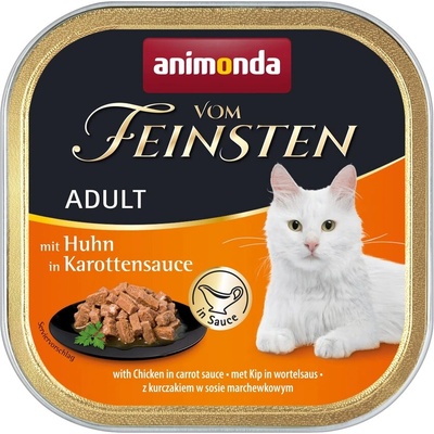Animonda Vom Feinsten Classic with chicken and Carrot Sauce пастет за котка с пиле и сос от моркови 100gr