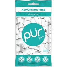 PÜR přírodní žuvačky bez Aspartamu, Wintergreen, 55ks