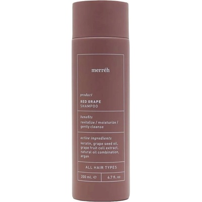 Merréh Red Grape Шампоан за боядисана коса, 200 ml