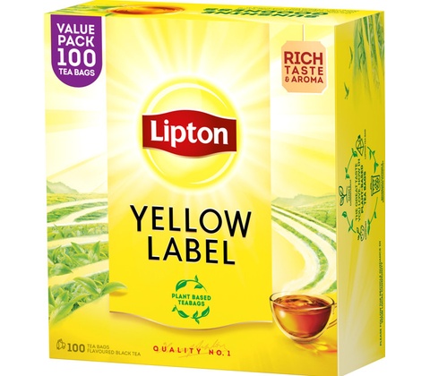 Lipton Yellow Label 100 vrecúšok
