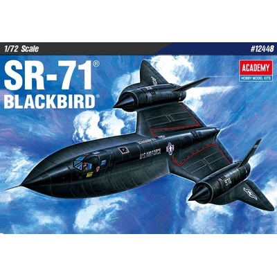 Academy SR 71 BLACKBIRD Model Kit letadlo 12448 1:72