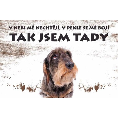 Ceduľa v nebi me nechtejí, v pekle se me bojí