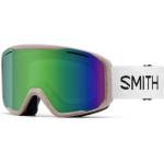 SMITH Ски маска Smith Blazer Mirror S3 Ski goggles - Raw ReNU Undyed / Green SolX Mirror (417-5336-0211)