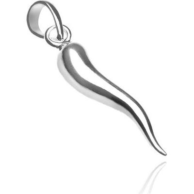 Šperky eshop Stříbrný přívěsek 925 zvlněná spermie Z15.19