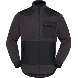 Norrøna Мъжки поларен пуловер Norrøna Tamok Warm3 Jacket Fleece jacket - Phantom / Caviar Black (005-7530-0213)