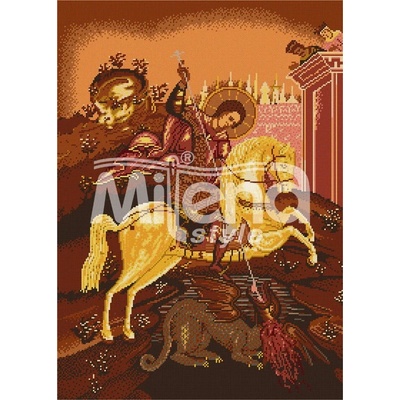 Свети Георги 2 - гоблен със схема конци Ariadna 1: 1