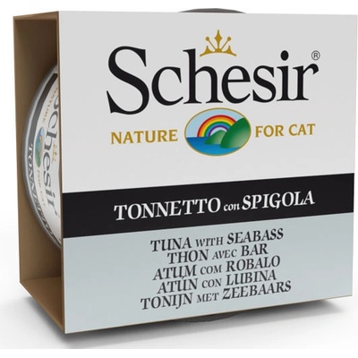 Schesir Cat Adult tuňák/mořský okoun 85 g