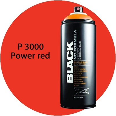 MONTANA BLACK P3000 power red 400ml