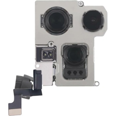 AppleKing zadní náhradní kamera s flex kabelem a LiDAR scanner flex kabelem pro iPhone 16 Pro Max