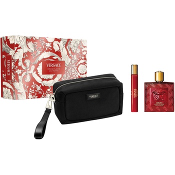 Image 1 of Versace Eros Flame - EDP 100 ml + EDP 10 ml + Bag за мъже