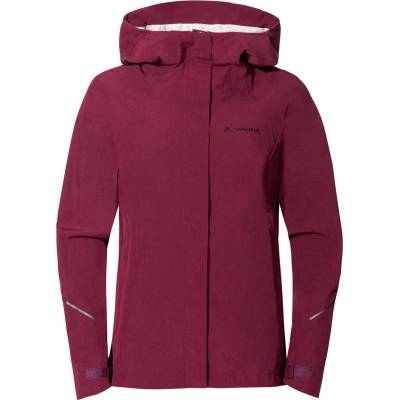 Vaude Дамско водоустойчиво яке за колоездене Vaude Women's Yaras Jacket V Waterproof jacket - Cassis - размер 44 (EU) (102-3490-0115)