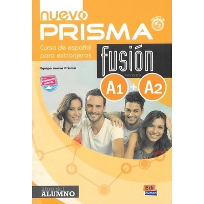 nuevo Prisma Fusión A1+A2 - Libro del alumno + CD Edinumen