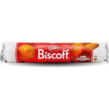 Lotus Biscoff Karamelizované sušienky spojené náplňou s príchuťou mliečnej čokolády 150 g