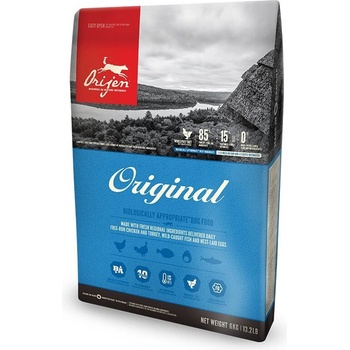 ORIJEN Orijen Original Суха храна за котки, за възрастни, с пилешко, риба и пуешко, 6 kg