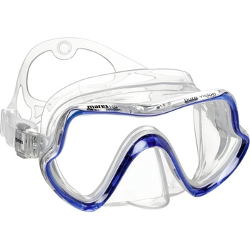 mares Водолазна маска Mares Pure Vision Diving mask - Clear / Blue Reflex - размер One Size (700-0105-0211)