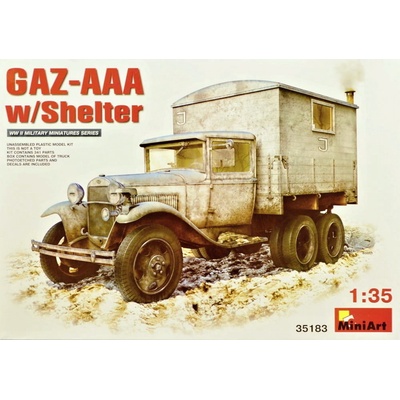 MiniArt GAZ-AAA w/ Shelter 1:35