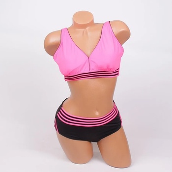 Image 1 of Бански в неоново розово и черно - чашка d