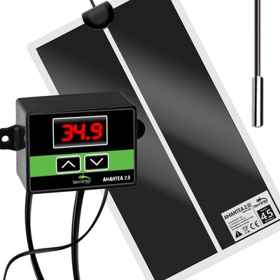Terrario Amantea 2.0 45 W s termostatom 80 x 28 cm