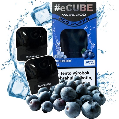 ECUBE Blueberry Ice 1 ks