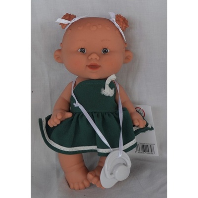Marina & Pau holčička Vilma v zelených šatech Nenotin Nenotin 21 cm