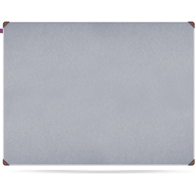 MEMO Filcová tabuľa v hliníkovom ráme EDGE 120 x 90 cm