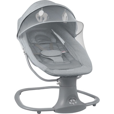 KikkaBoo Електрическа люлка Winks Beige-Grey 2024 (kikka-31005010066)