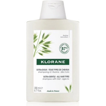 Klorane Oat нежен шампоан за всички видове коса 200ml