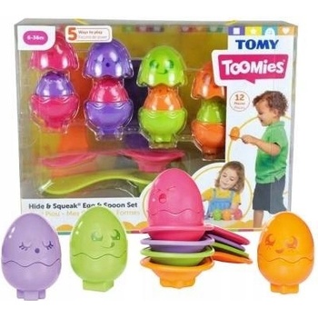 TOOMIES Barevná vajíčka se lžičkami