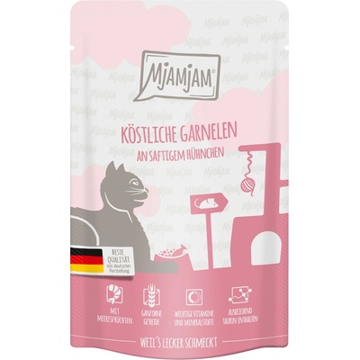 MjAMjAM Quetschie krevety s kuřecím 24 x 125 g