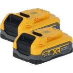 DEWALT Батерия Dewalt 18V 3.5 Ah 2x POWERSTACK DCBP318S2 (DCBP318S2)