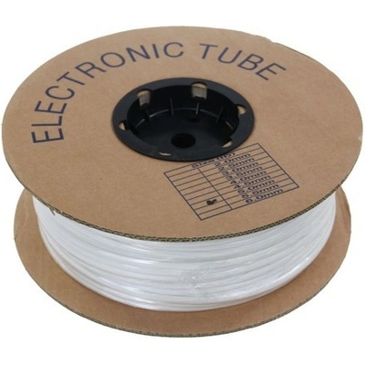 Compatible PVC кръгла тръба за маркиране 3, 2mm, UL, Бял, 100m (BA32UL)