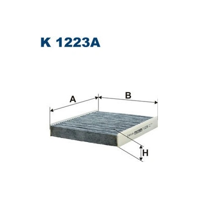 Filter vnútorného priestoru FILTRON K 1223A