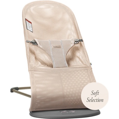 BabyBjörn Bliss Pearly růžová Mesh Soft Collection