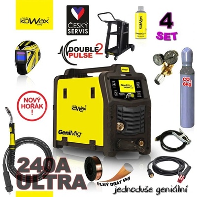 Kowax GeniMig 240DP LCD MIG/MAG/LiftTIG Set 4