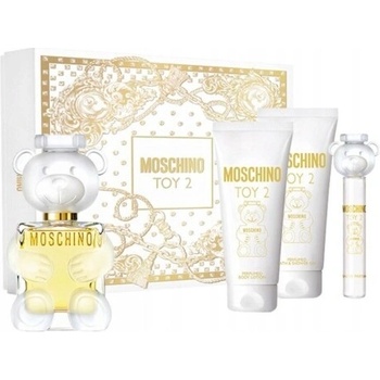 Moschino Toy 2 EDP 100 ml + telový krém 100 ml + sprchový gél 100 ml + cestovný sprej 10 ml, darčeková sada pre ženy