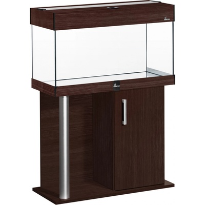 Diversa Comfort LED akvarijní set rovný hliník wenge 180 l