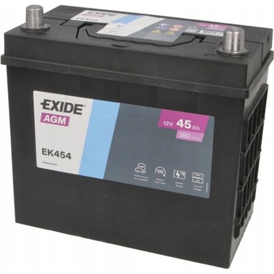 Exide Start-Stop AGM 12V 45Ah 380A EK454