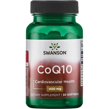 Image 1 of Swanson CoQ10 400 mg [30 Гел капсули]