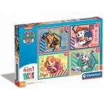 Clementoni Puzzle Clementoni PAW PATROL 4IN1 21513, 19 cm x 14 cm