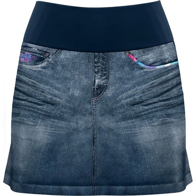 Crazy Idea Crazy sukňa Hidrogen light jeans