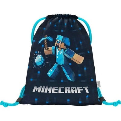 Baagl Minecraft Axe and Sword tmavo modrá