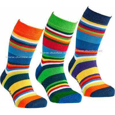 SOCKS4FUN Zimné ponožky W 3137 pruhy 2 k.2