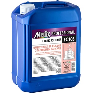  MEDIX professional, Омекотител за тъкани с парфюмни капсули, FC 103, 5 литра