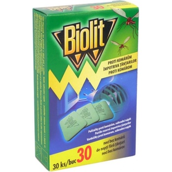 Biolit polštářky do elektrického odpařovače 30 ks