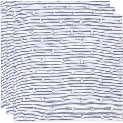 Jollein 70x70 cm Miffy Stripe Navy 3 ks