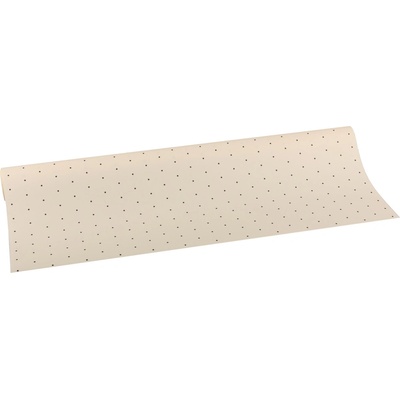 Floristická fólie s tečkou 50cm x 9,1m 21 světle krémová