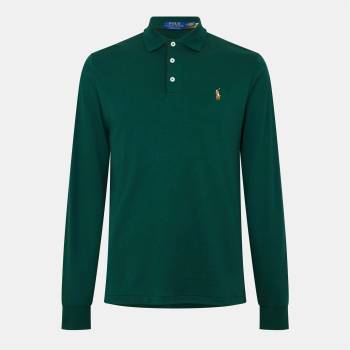 Ralph Lauren Блуза с яка Polo Ralph Lauren Pima Polo Shirt - Vintage Pine