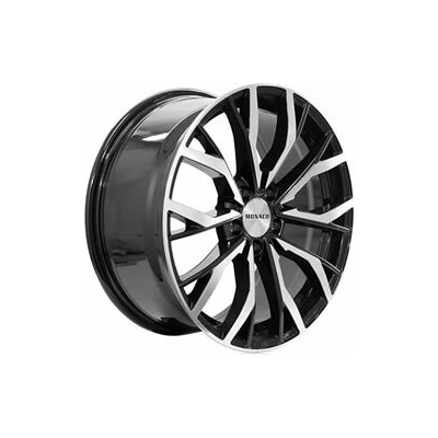MONACO WHEELS GP5 8x19 5x120 ET42 gloss black polished
